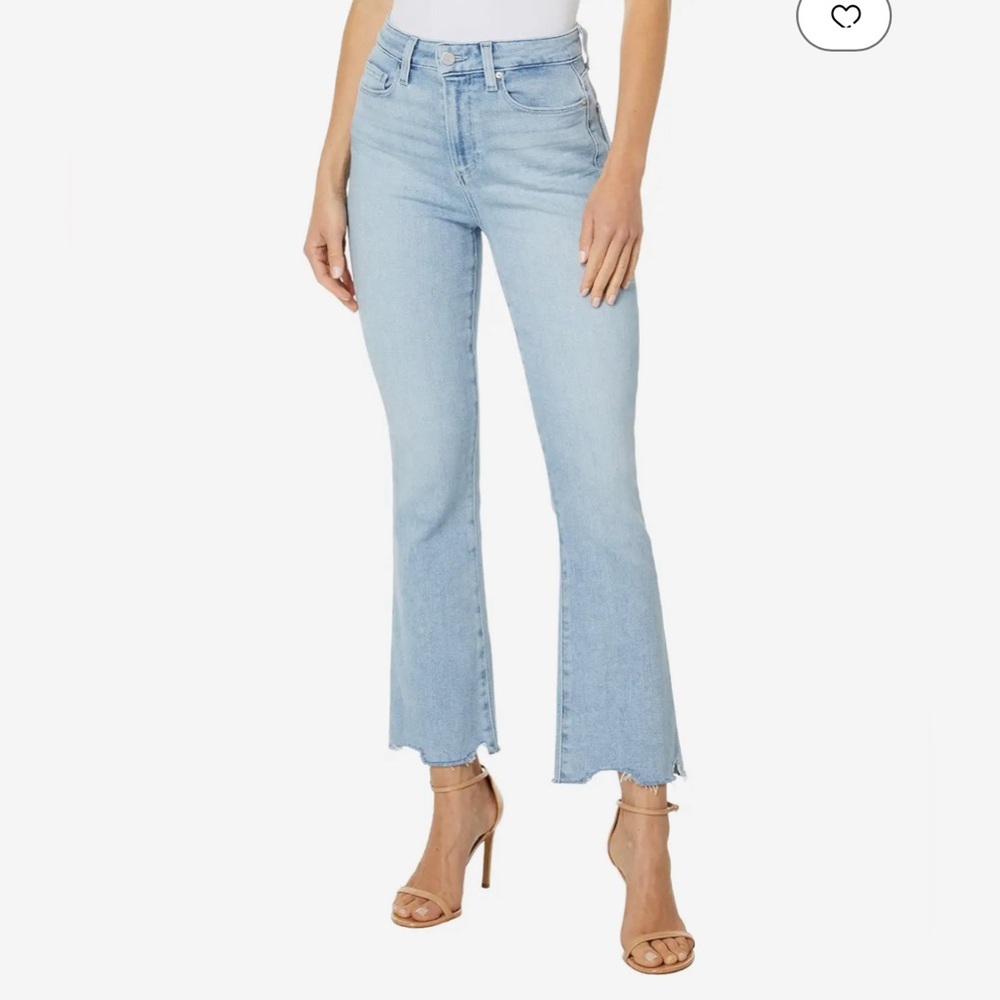 NWT Paige Colette Crop Flare jeans